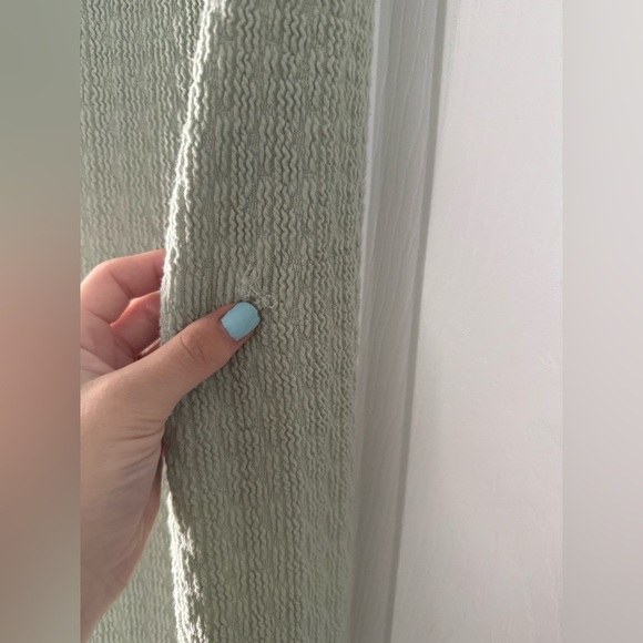 See You Monday LA Dress Sage Green Bodycon Midi Stretch Vacation Tropical Cruise - Picture 5 of 6